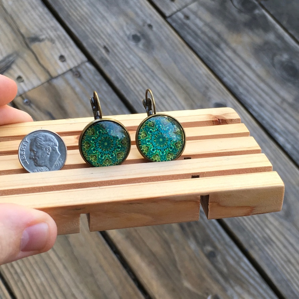 Mandala earrings